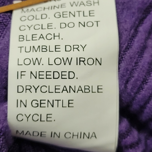 💵3/$20 Pashmina Sewn Flannel Side Long Sleeve Shein Top - Picture 12 of 15